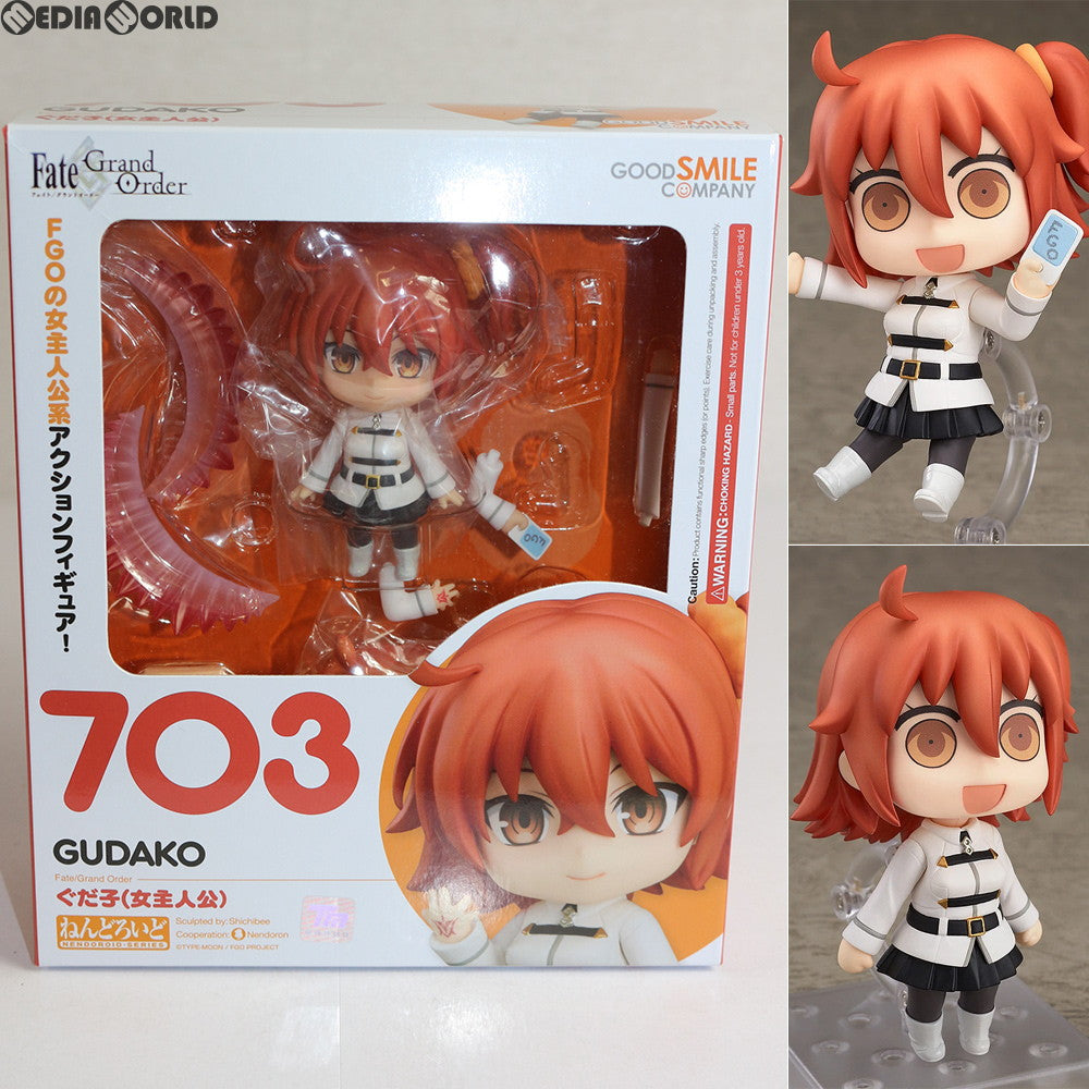 【中古即納】[FIG]ねんどろいど 703 ぐだ子 Fate/Grand Order(フェイト/グランドオーダー) 完成品 可動フィギュア ワンフェス2017冬&GOODSMILE ONLINE SHOP限定 グッドスマイルカンパニー(20170219)