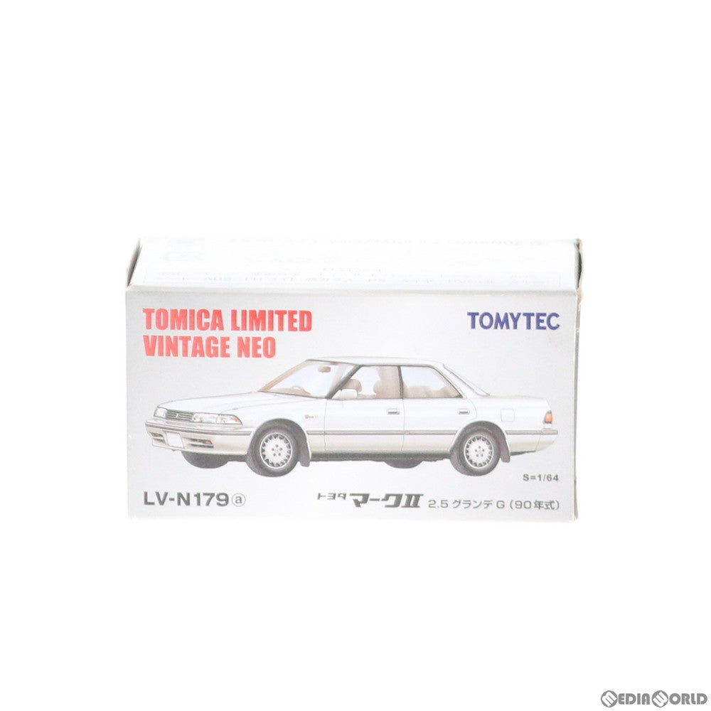 【中古即納】[FIG] トミカリミテッドヴィンテージNEO TLV-N179a トヨタ マークII 2.5グランデG(白) 1/64 完成品 ミニカー TOMYTEC(トミーテック) (20190309)