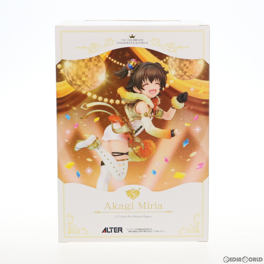 【中古即納】[FIG]赤城みりあ(あかぎみりあ) パーティータイム・ゴールドVer. アイドルマスター シンデレラガールズ 1/7 完成品 フィギュア アルター(20190831)