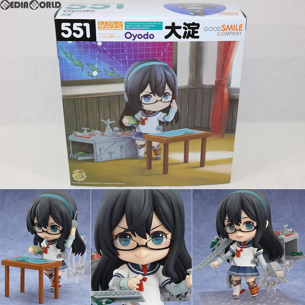 【中古即納】[FIG]GOODSMILE ONLINE SHOP限定特典付属 ねんどろいど 551 大淀(おおよど) 艦隊これくしょん -艦これ- 完成品 可動フィギュア グッドスマイルカンパニー(20160128)