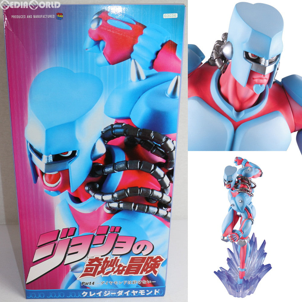 【中古即納】[FIG] リアルアクションヒーローズ RAH クレイジーダイヤモンド ジョジョの奇妙な冒険 第4部 ダイヤモンドは砕けない 完成品 可動フィギュア 初回購入特典商品 メディコム・トイ(20100731)