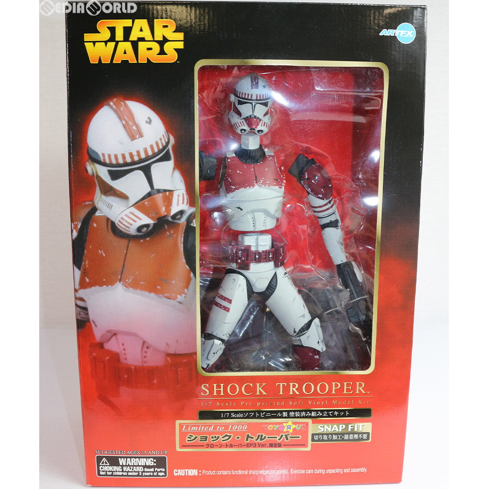 【中古即納】[FIG]トイザらス限定 ARTFX ショック・トルーパー EP3Ver. 限定版 STAR WARS(スター・ウォーズ) エピソード3/シスの復讐 1/7 簡易組立キット フィギュア(SW-23) コトブキヤ(20051031)