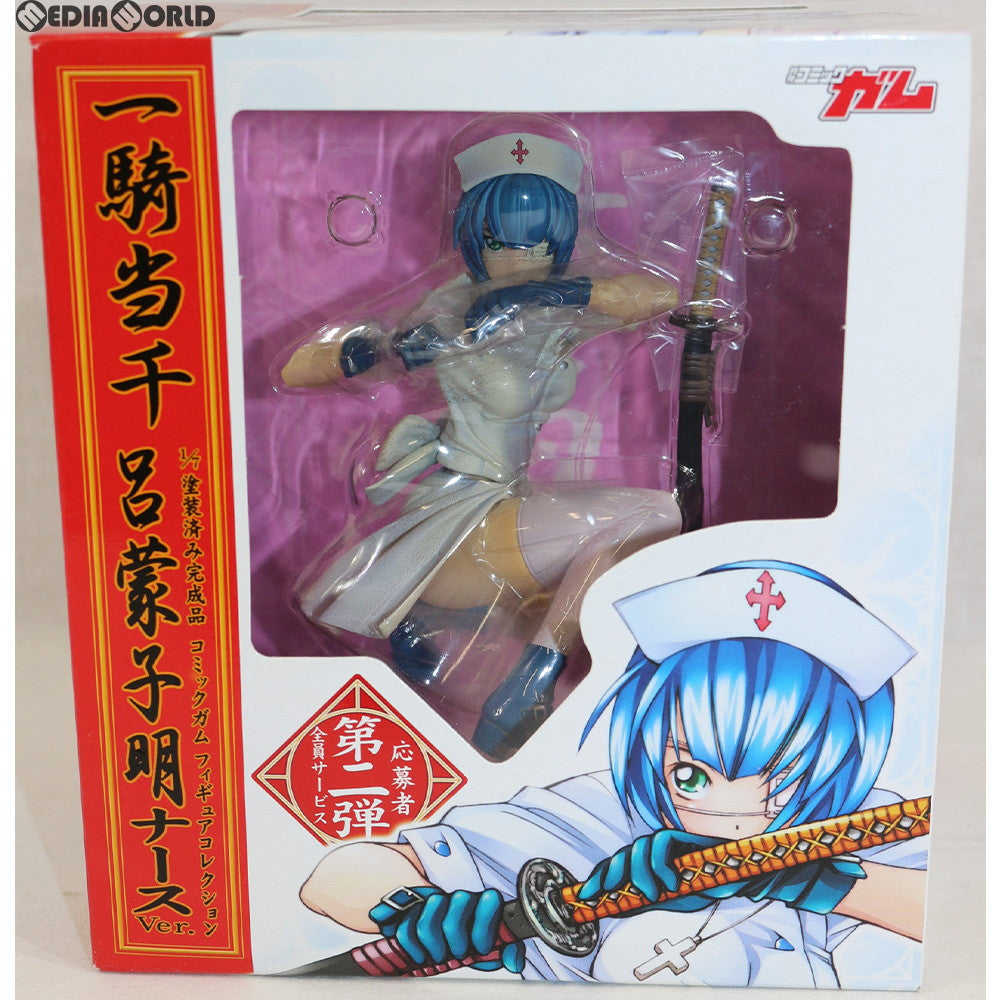 【中古即納】[FIG] コミックガムフィギュアコレクション 呂蒙子明(りょもうしめい) ナースver.(白) 一騎当千 1/7 完成品 フィギュア コミックガム誌上通販限定 ワニブックス(20070531)