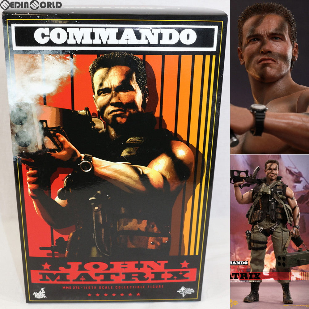 【中古即納】[FIG] ムービー・マスターピース ジョン・メイトリックス コマンドー 1/6 完成品 可動フィギュア(MM#276) ホットトイズ(20150823)
