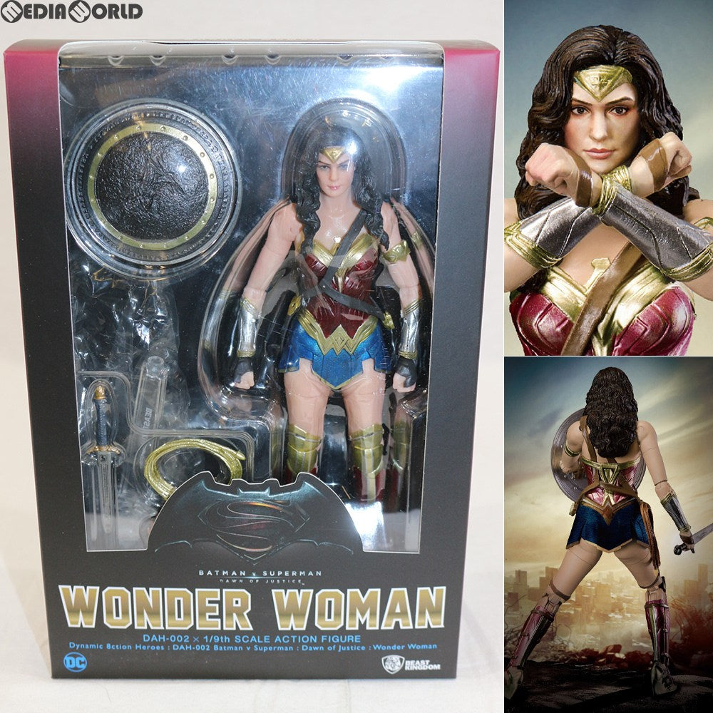 【中古即納】[FIG] ダイナミック・アクション・ヒーローズ 002 ワンダーウーマン バットマン vs スーパーマン ジャスティスの誕生 1/9 完成品 可動フィギュア(DAH-002) ビースト・キングダム(20180831)