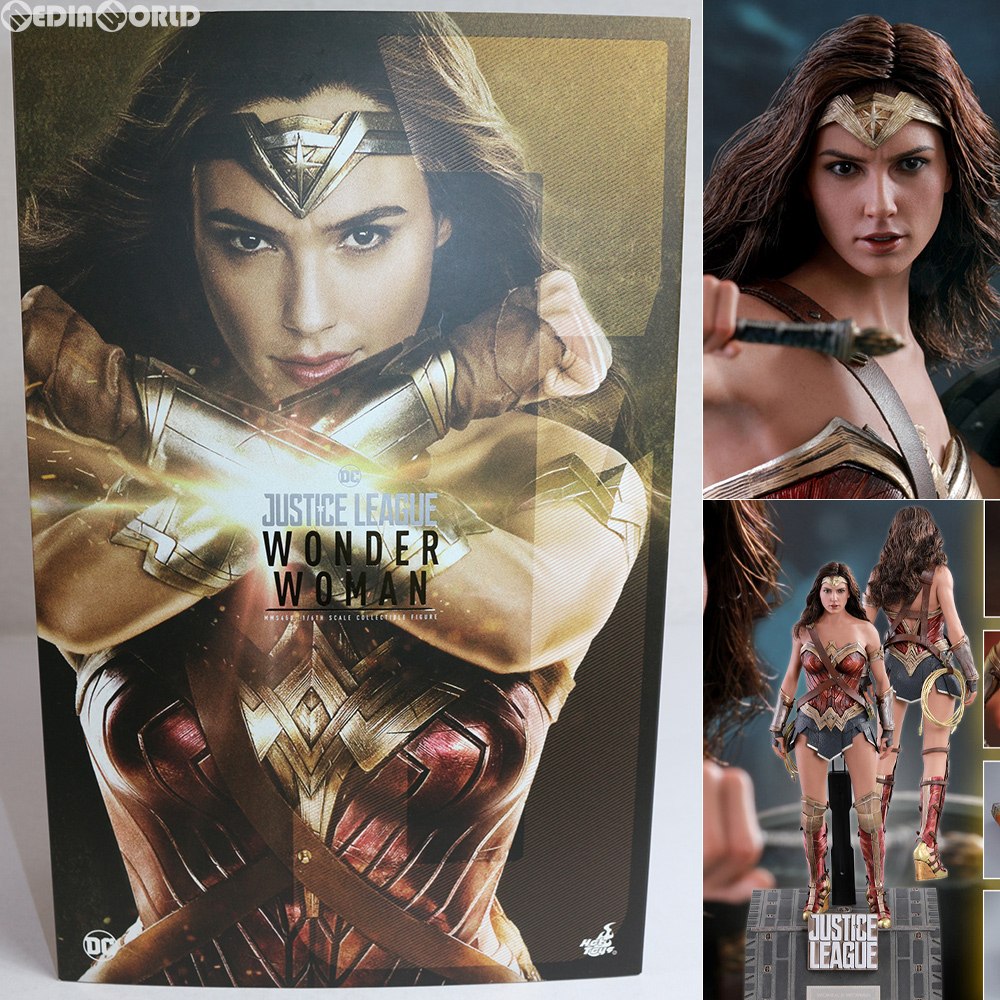 【中古即納】[FIG] ムービー・マスターピース ワンダーウーマン ジャスティス・リーグ 1/6 完成品 可動フィギュア(MM#450) ホットトイズ(20181129)