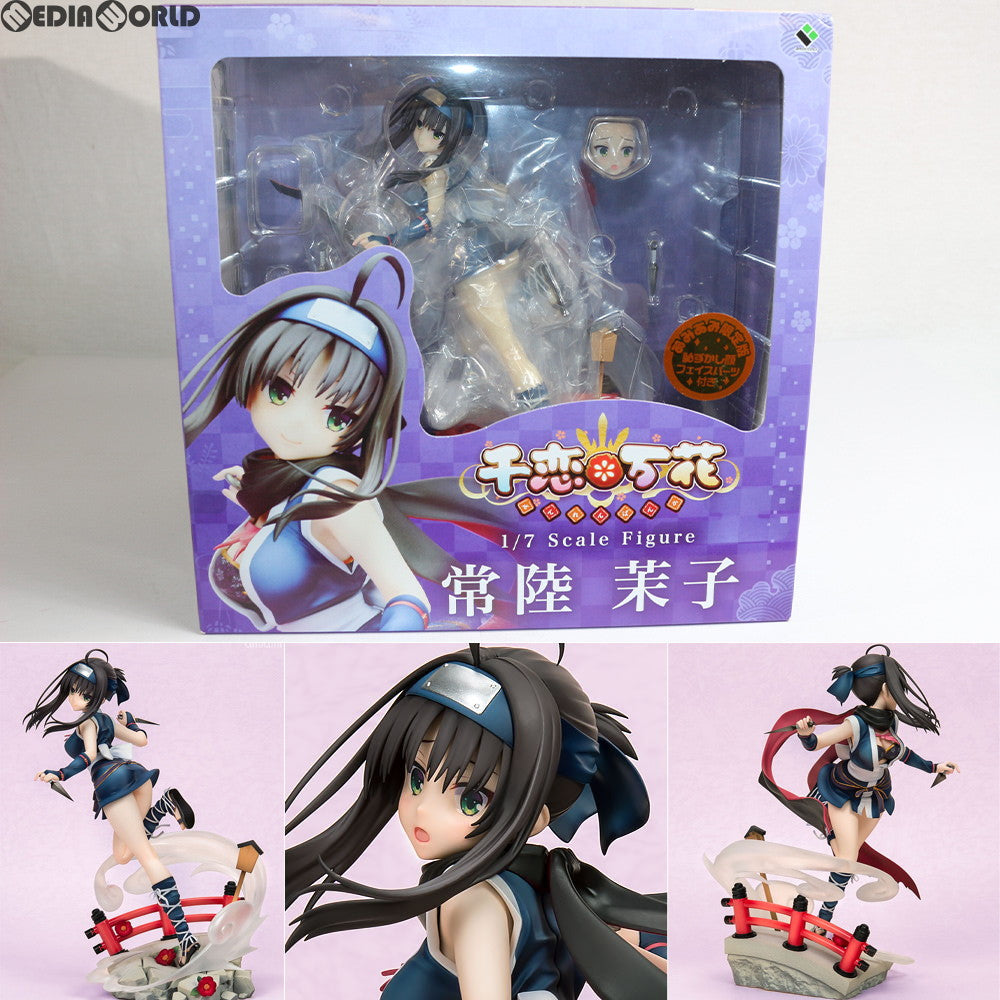 【中古即納】[FIG] 常陸茉子(ひたちまこ) あみあみ限定版 千恋*万花 1/7 完成品 フィギュア ブロッコリー(20181030)