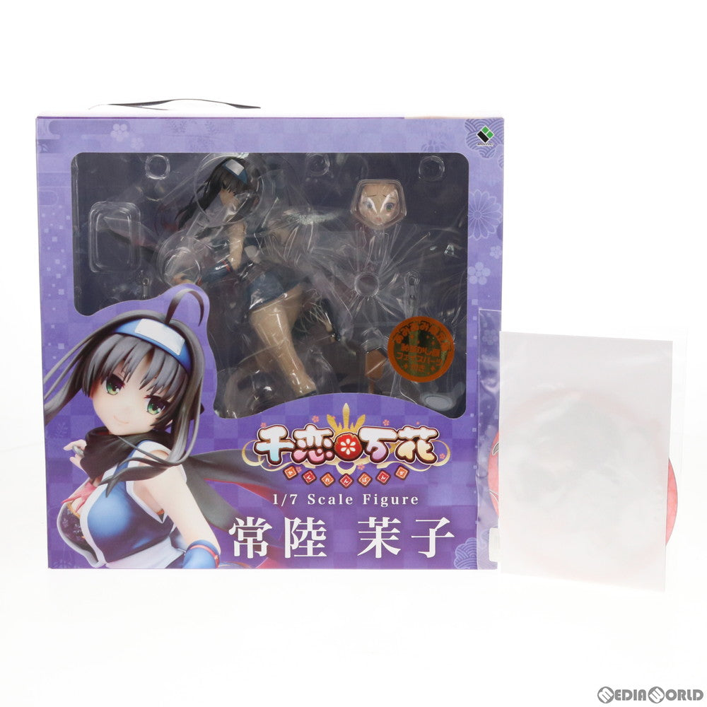 【中古即納】[FIG] あみあみ限定特典付属 常陸茉子(ひたちまこ) あみあみ限定版 千恋*万花 1/7 完成品 フィギュア ブロッコリー(20181030)