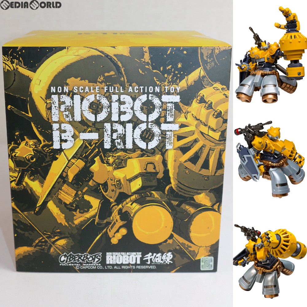 【中古即納】[FIG] RIOBOT ブロディア・ライアット サイバーボッツ 完成品 可動フィギュア 千値練(せんちねる) (20131113)