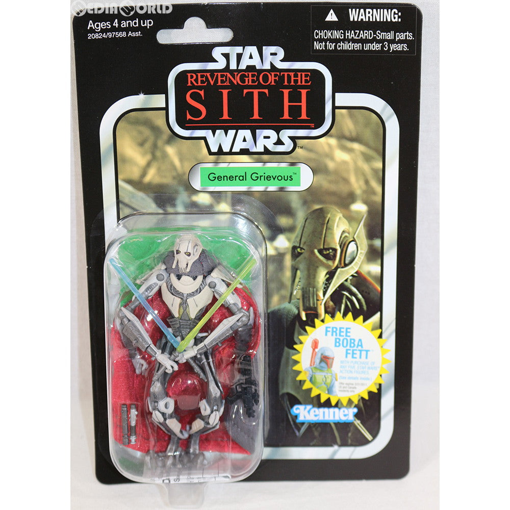 【中古即納】[FIG] The Vintage Collection General Grievous(グリーヴァス将軍) STAR WARS(スター・ウォーズ) エピソード3/シスの復讐 完成品 可動フィギュア(20824) ハズブロ(20101231)