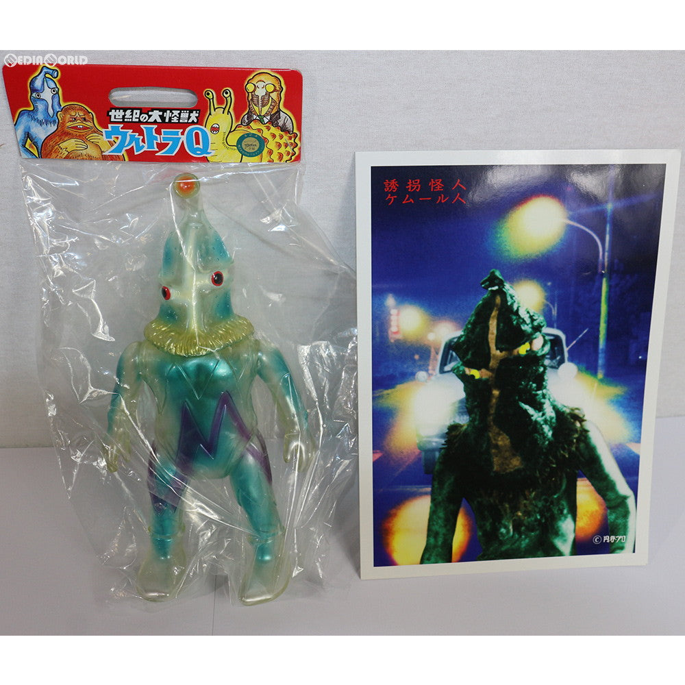 【中古即納】[FIG] 世紀の大怪獣 ウルトラQ ケムール人 ワンフェス2016夏版(クリア成型×ブルー&パープル&ゴールド) 完成品 ソフビフィギュア M1号(20160721)