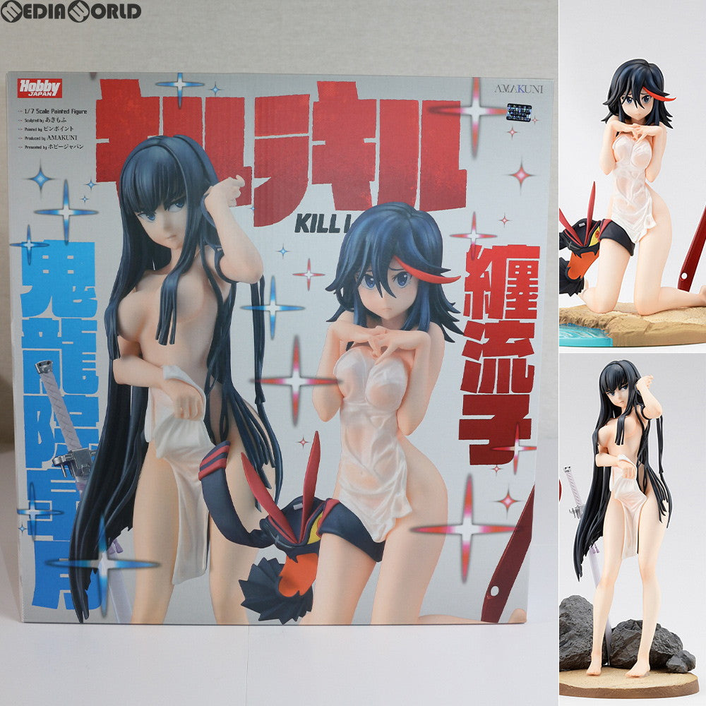 【中古即納】[FIG] 流子&皐月(りゅうこ&さつき) 温泉三昧姉妹セット キルラキル 1/7 完成品 フィギュア ホビージャパン誌上通販&オンラインショップ ホビージャパン/AMAKUNI(アマクニ) (20181205)