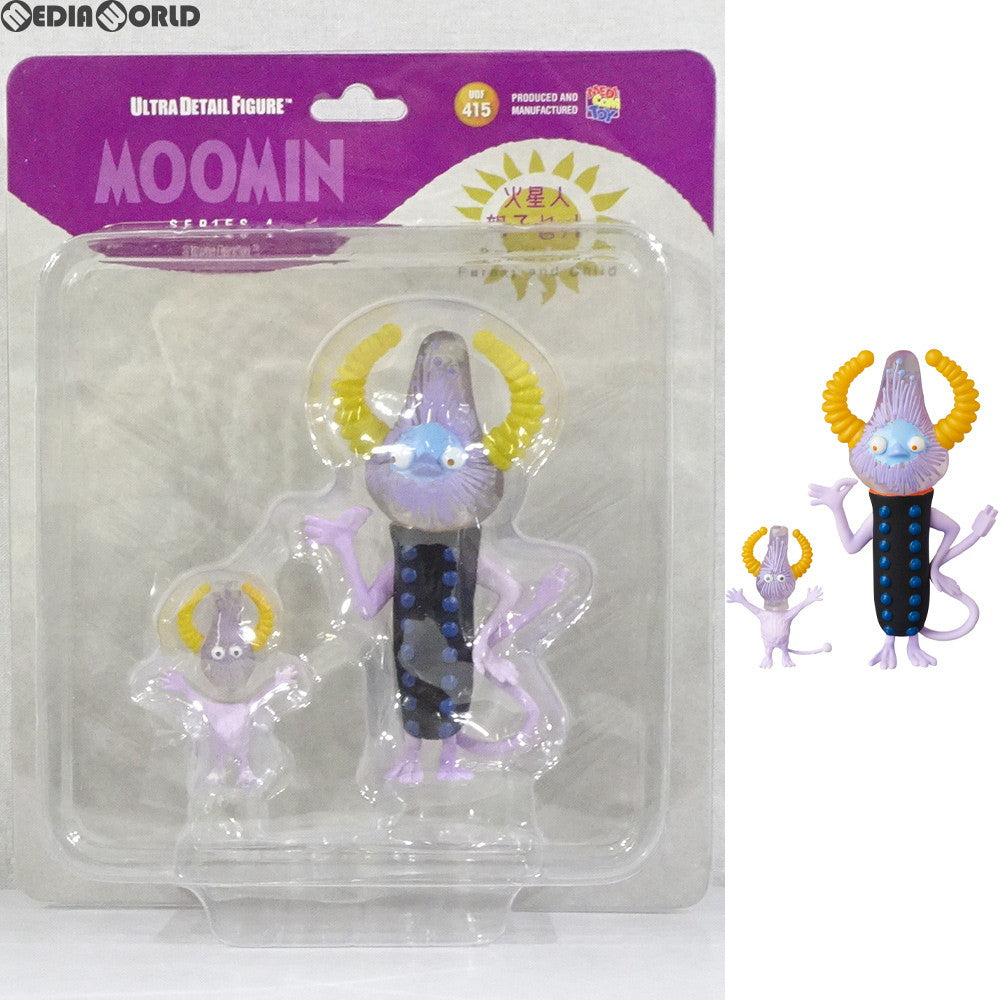 【中古即納】[FIG] ウルトラディテールフィギュア No.415 UDF MOOMIN(ムーミン) シリーズ4 火星人 親子セット 完成品 フィギュア メディコム・トイ(20181014)