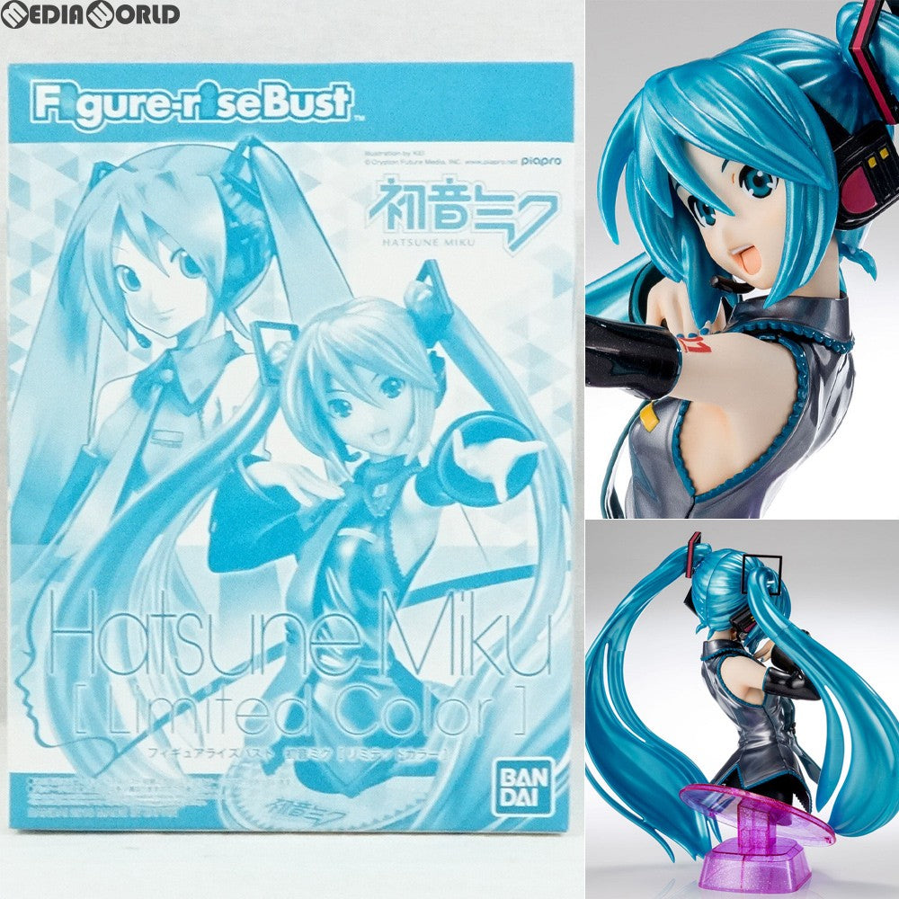 【中古即納】[PTM] Figure-riseBust(フィギュアライズバスト) 初音ミク リミテッドカラー キャラクター・ボーカル・シリーズ01 初音ミク ワンフェス2018冬&プレミアムバンダイ限定 プラモデル(0225800) バンダイ(20180218)