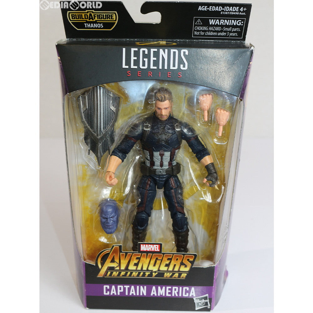 【中古即納】[FIG] 6インチ レジェンド アベンジャーズ シリーズ4.0 #02 キャプテン・アメリカ(映画『アベンジャーズ/インフィニティ・ウォー』版) アクションフィギュア ハズブロ(20180331)
