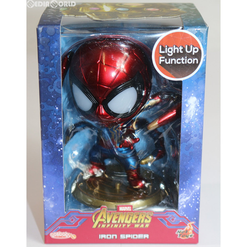 【中古即納】[FIG] コスベイビー サイズS アイアン・スパイダー アベンジャーズ/インフィニティ・ウォー 完成品 フィギュア(COS#448) ホットトイズ(20180430)