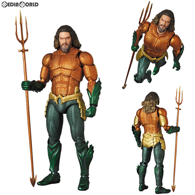 【中古即納】[FIG] マフェックス No.095 MAFEX AQUAMAN(AQUAMAN Ver.) アクアマン 完成品 可動フィギュア メディコム・トイ(20190831)