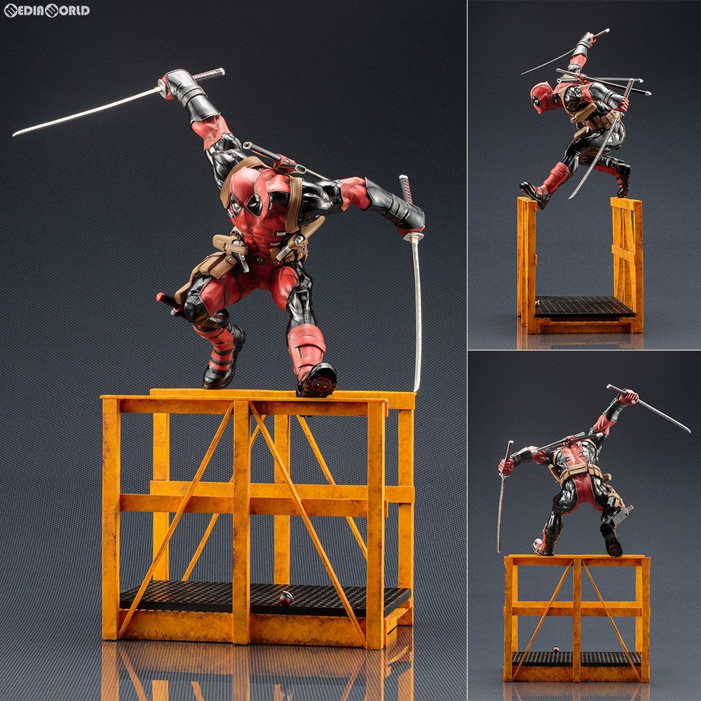 【中古即納】[FIG](再販)ARTFX SUPER デッドプール MARVEL UNIVERSE(マーベルユニバース) 1/6 簡易組立キット フィギュア(MK294) コトブキヤ(20190628)