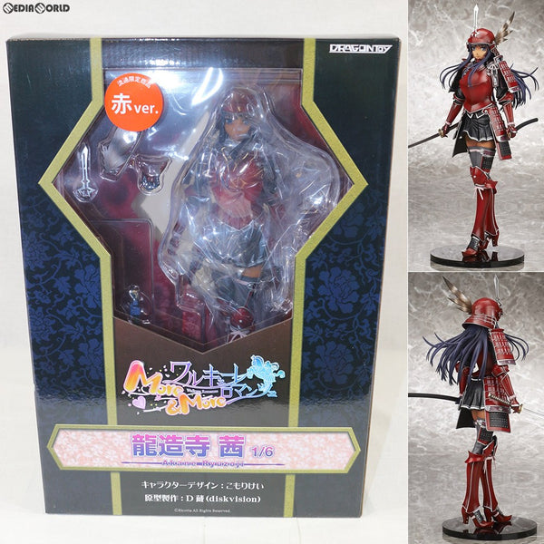 【中古即納】[未開封][FIG]流通限定 龍造寺茜(りゅうぞうじあかね) 赤ver. ワルキューレロマンツェ More&More 1/6 完成品  フィギュア DRAGONToy(ドラゴン・トイ)(20181117)