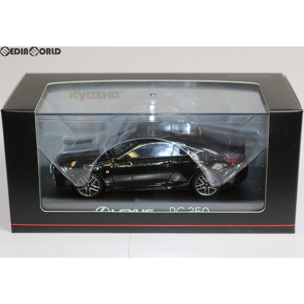 【中古即納】[FIG] 1/43 レクサス RC350 F スポーツ(スターライトブラックガラスフレーク) 完成品 ミニカー(KS03657SBK) 京商(20170527)