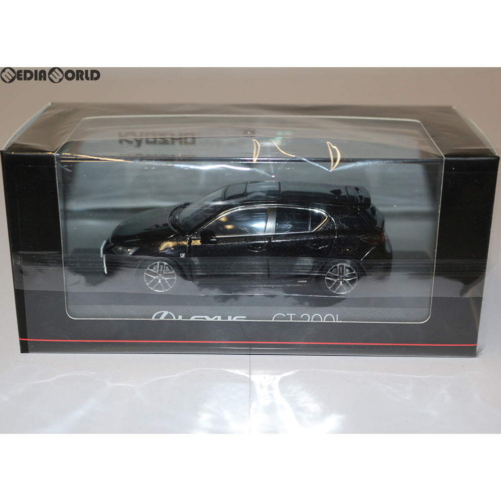 【中古即納】[FIG] 1/43 レクサス CT200h F スポーツ(グラファイトブラックガラスフレーク) 完成品 ミニカー(KS03656BK2) 京商(20170731)
