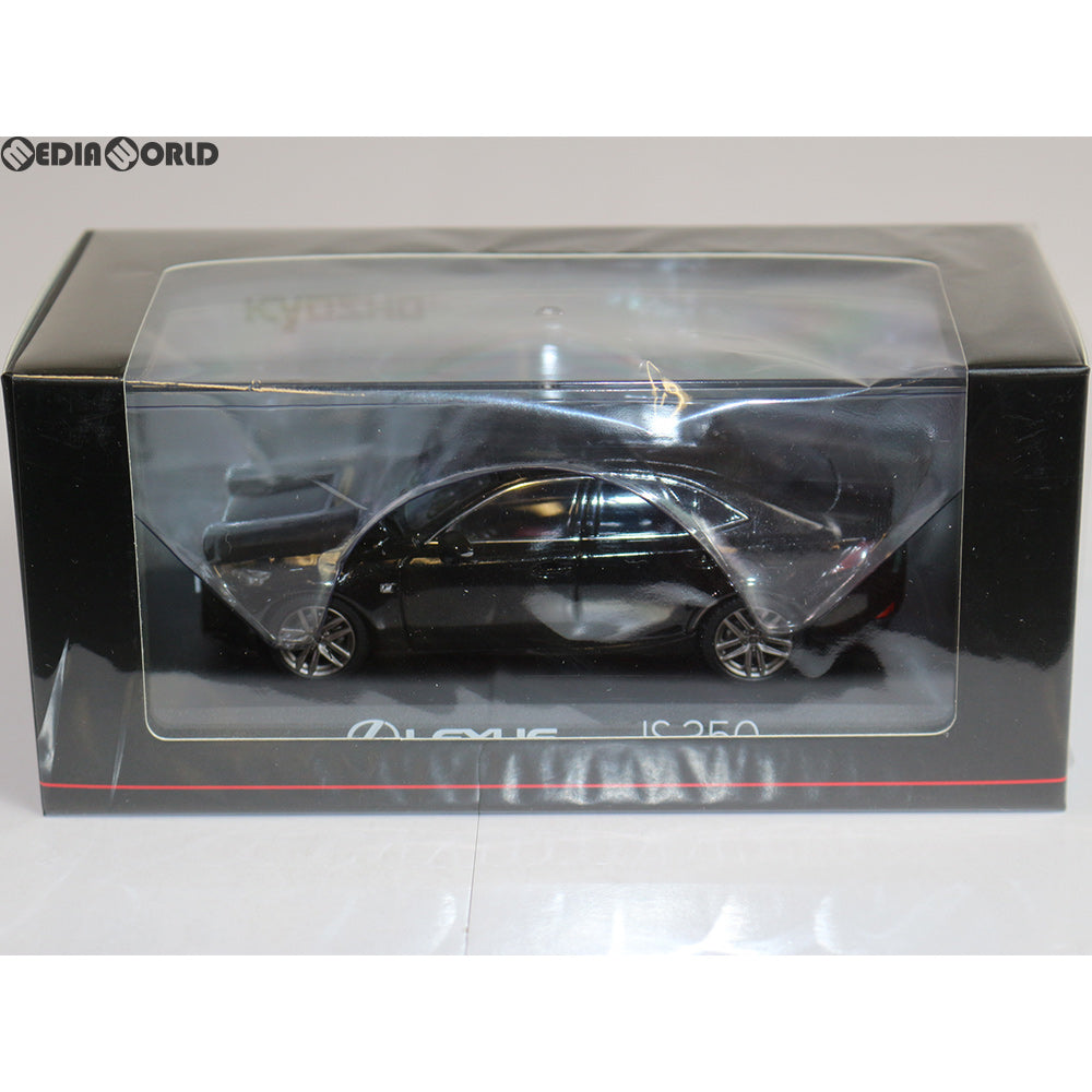 【中古即納】[FIG] 1/43 レクサス IS 350 F スポーツ(スターライトブラックガラスフレーク) 完成品 ミニカー(KS03658SBK) 京商(20170731)