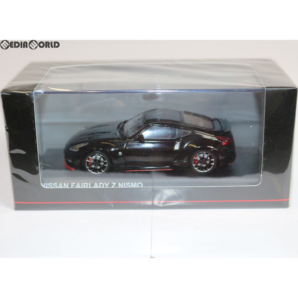 【中古即納】[FIG] 1/43 日産 フェアレディ Z(Z34) ニスモ(ブラック) 完成品 ミニカー(KS03666BK) 京商(20180211)
