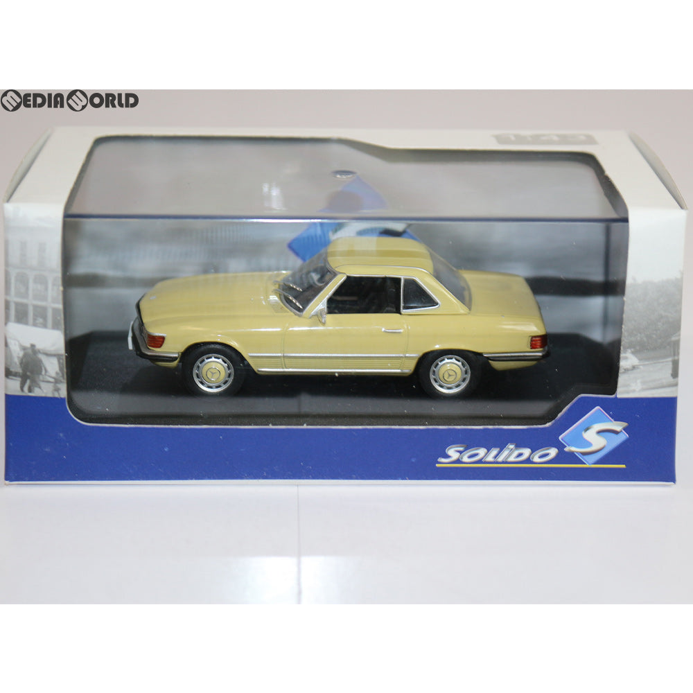 【中古即納】[FIG] 1/43 メルセデス ベンツ 350SL 1971 イエロー 完成品 ミニカー(S4302200) SOLIDO(ソリド) (20180930)