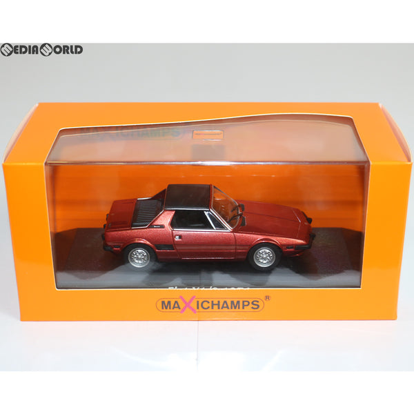 FIG]1/43 フィアット X1/9 1974(レッド) 完成品 ミニカー(940121662) MAXICHAMPS(マキシチャンプス)