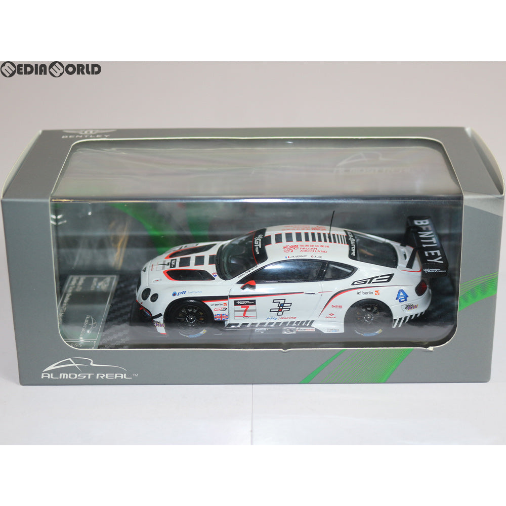 【中古即納】[FIG] 1/43 Bentley(ベントレー) GT3 Team Absolute in GT3 Asia No.7 完成品 ミニカー(AL430305) ALMOST REAL(オールモストリアル) (20170519)