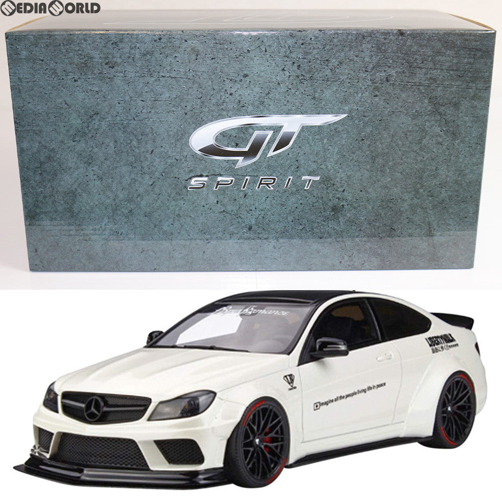 【中古即納】[FIG] 1/18 LB ワークス C63(ホワイト) 完成品 ミニカー(GTS023KJ) GTスピリット(20180930)