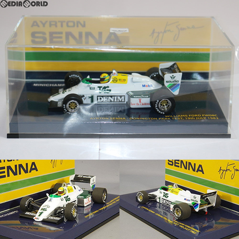 【中古即納】[FIG] 1/43 ウィリアムズ FW 08C フォード 1983 A.セナ セナ・コレクション 完成品 ミニカー(540834301) MINICHAMPS(ミニチャンプス) (20170630)