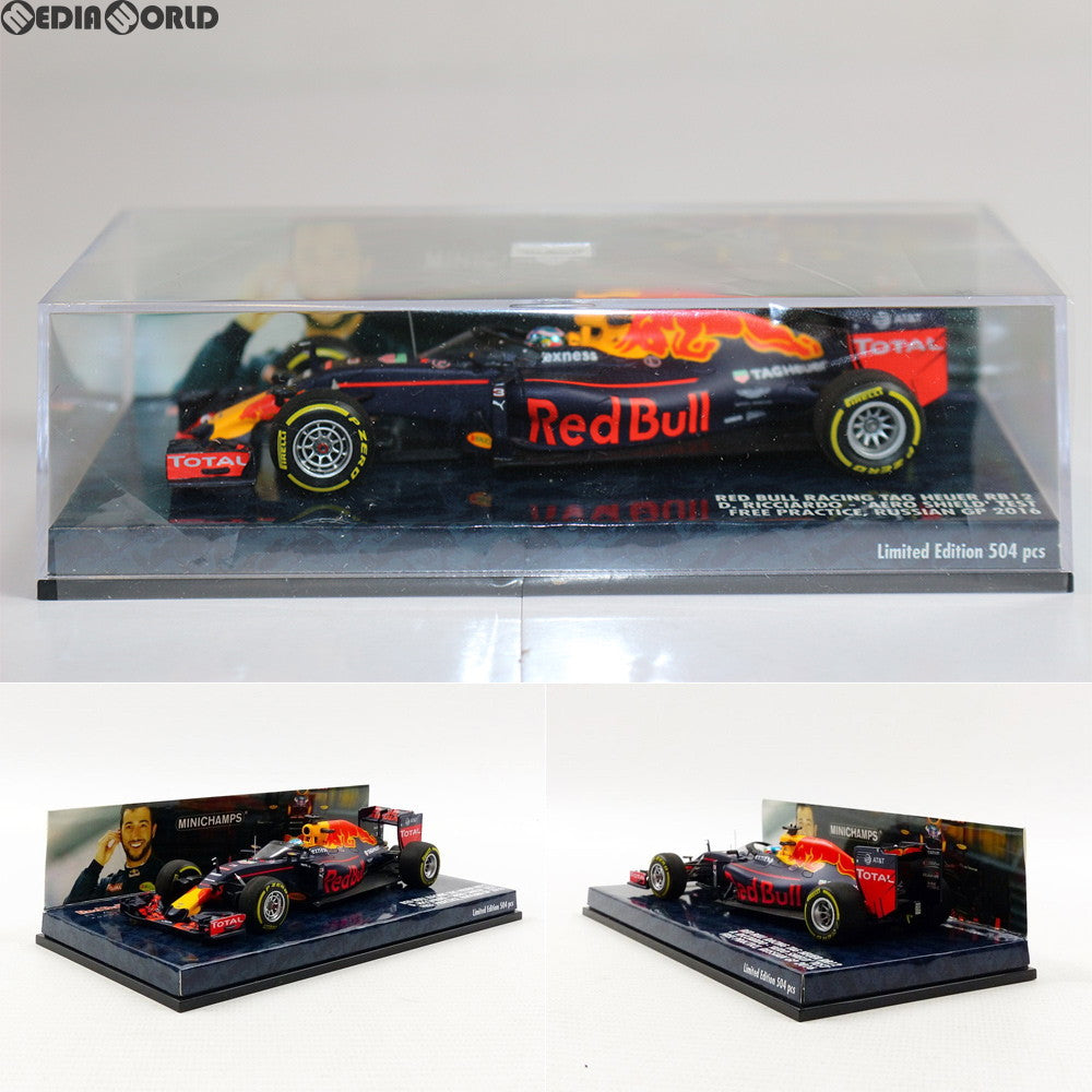 【中古即納】[FIG] 1/43 レッドブル レーシング タグ・ホイヤー RB12 ダニエル・リカルド エアロシールドテスト フリープラクティス ロシアGP 2016 ミニカー MINICHAMPS(ミニチャンプス) (20170730)