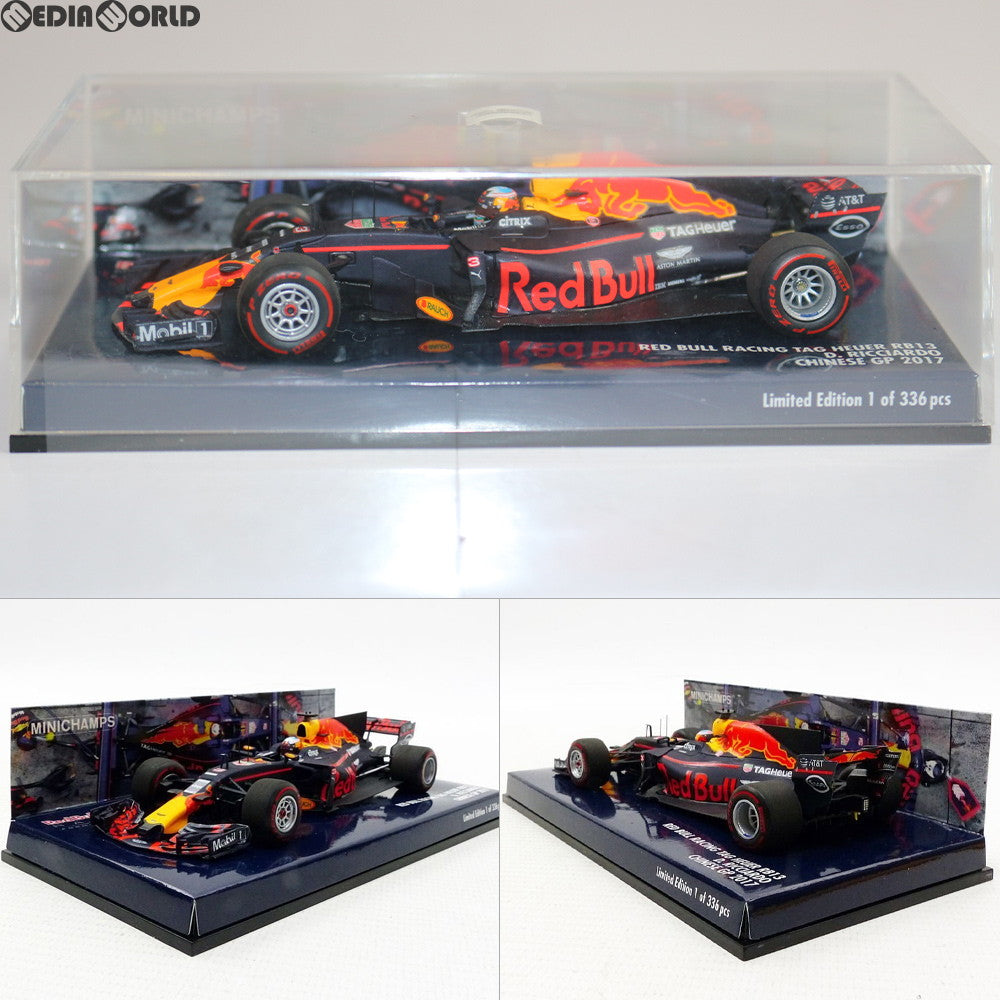 【中古即納】[FIG] 1/43 レッドブル レーシング タグ・ホイヤー RB13 ダニエル・リカルド 中国GP 2017 完成品 ミニカー(417160203) MINICHAMPS(ミニチャンプス) (20171227)