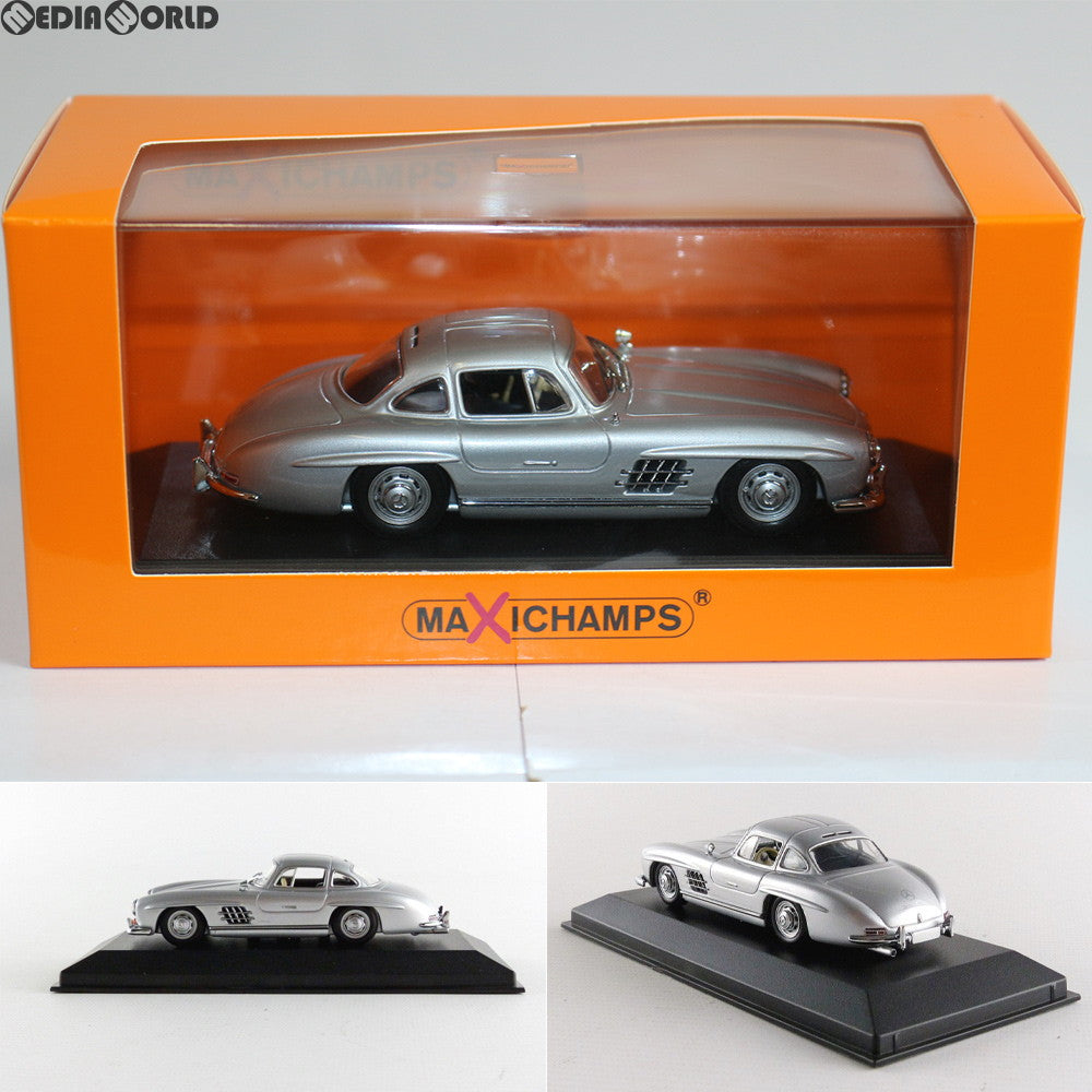【中古即納】[FIG] 1/43 メルセデス ベンツ 300 SL (W198 I) 1955(シルバー) 完成品 ミニカー(940039000) MINICHAMPS(ミニチャンプス) (20161201)