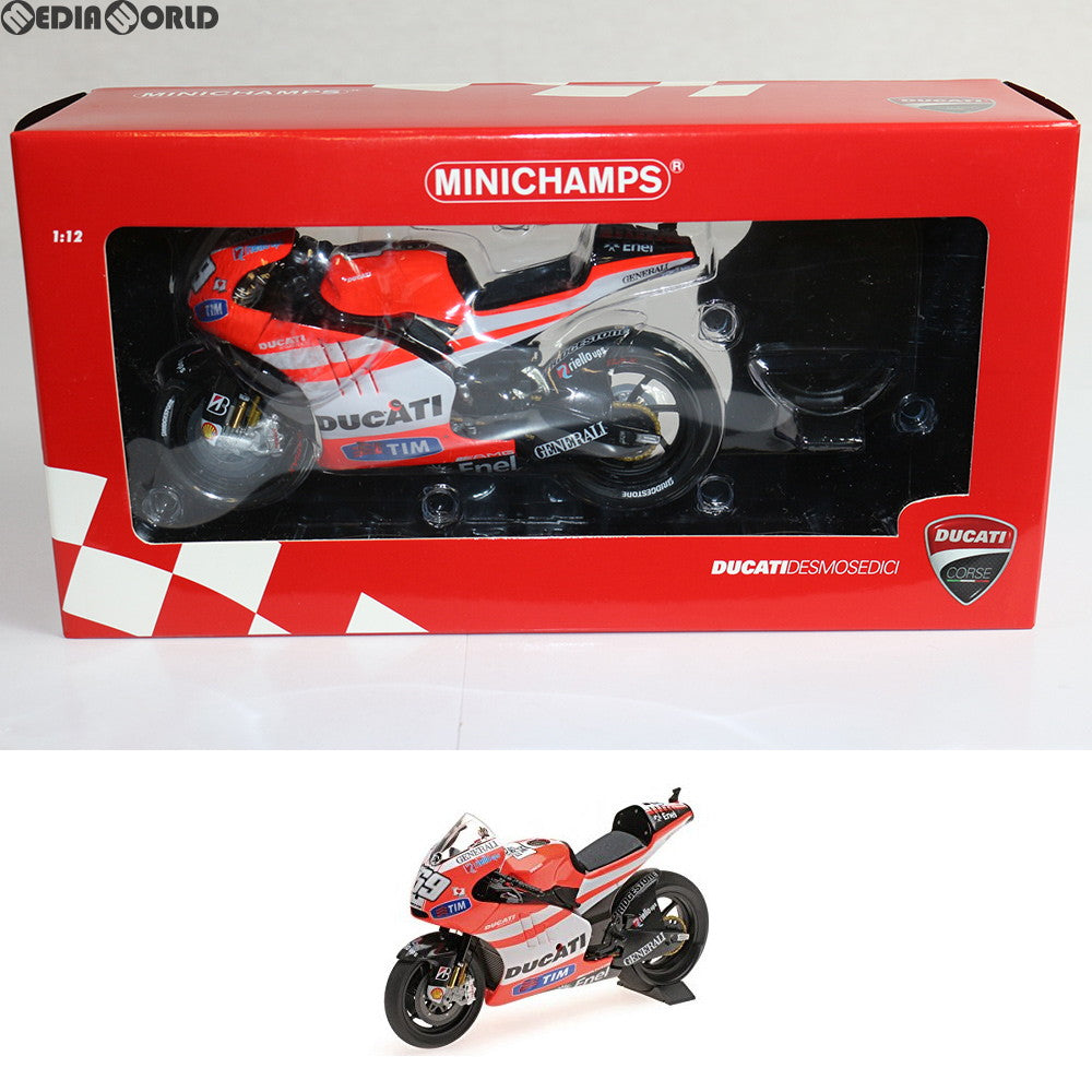 【中古即納】[FIG] 1/12 ドゥカティ デスモセディチ GP 11.2 ニッキー・ヘイデン モトGP 2011 完成品 ミニカー(122112069) MINICHAMPS(ミニチャンプス) (20180428)