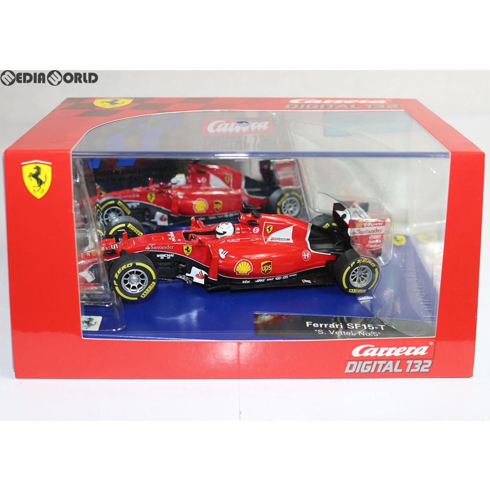 【中古即納】[TOY] カレラ Digital132 1/32 フェラーリ SF15-T S.ベッテル 2015 No.5 スロットカー 完成トイ(20030763) 京商(20170610)