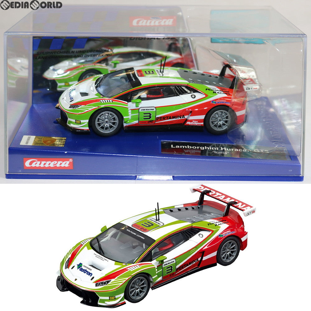 【中古即納】[TOY] カレラ Digital132 1/32 ランボルギーニ ウラカン GT3 イタリア No.3 スロットカー 完成トイ(20030781) 京商(20170630)