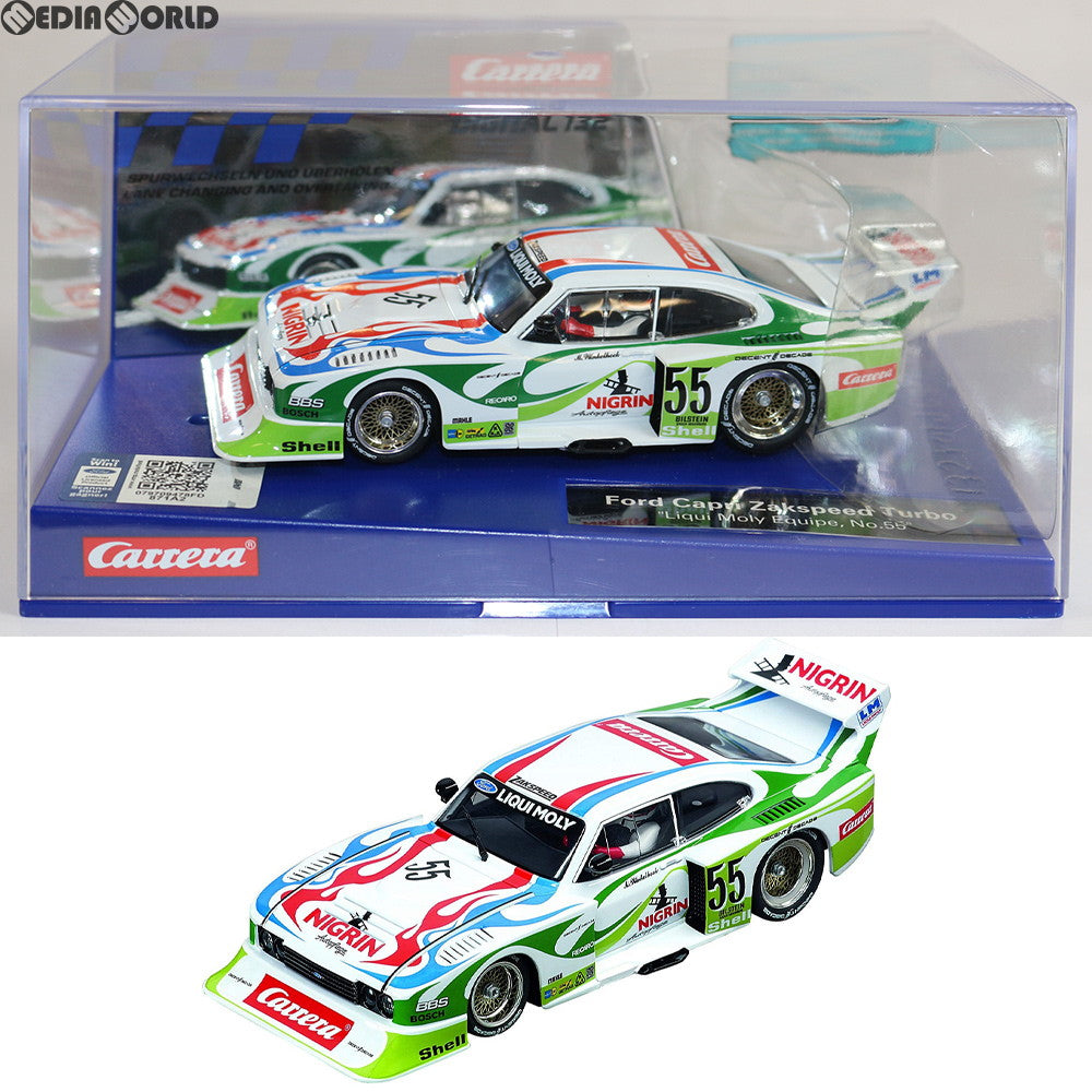 【中古即納】[TOY] カレラ Digital132 1/32 フォード カプリ ザクスピード ターボ Liqui Moly Equipe No.55 スロットカー 完成トイ(20030817) 京商(20171031)