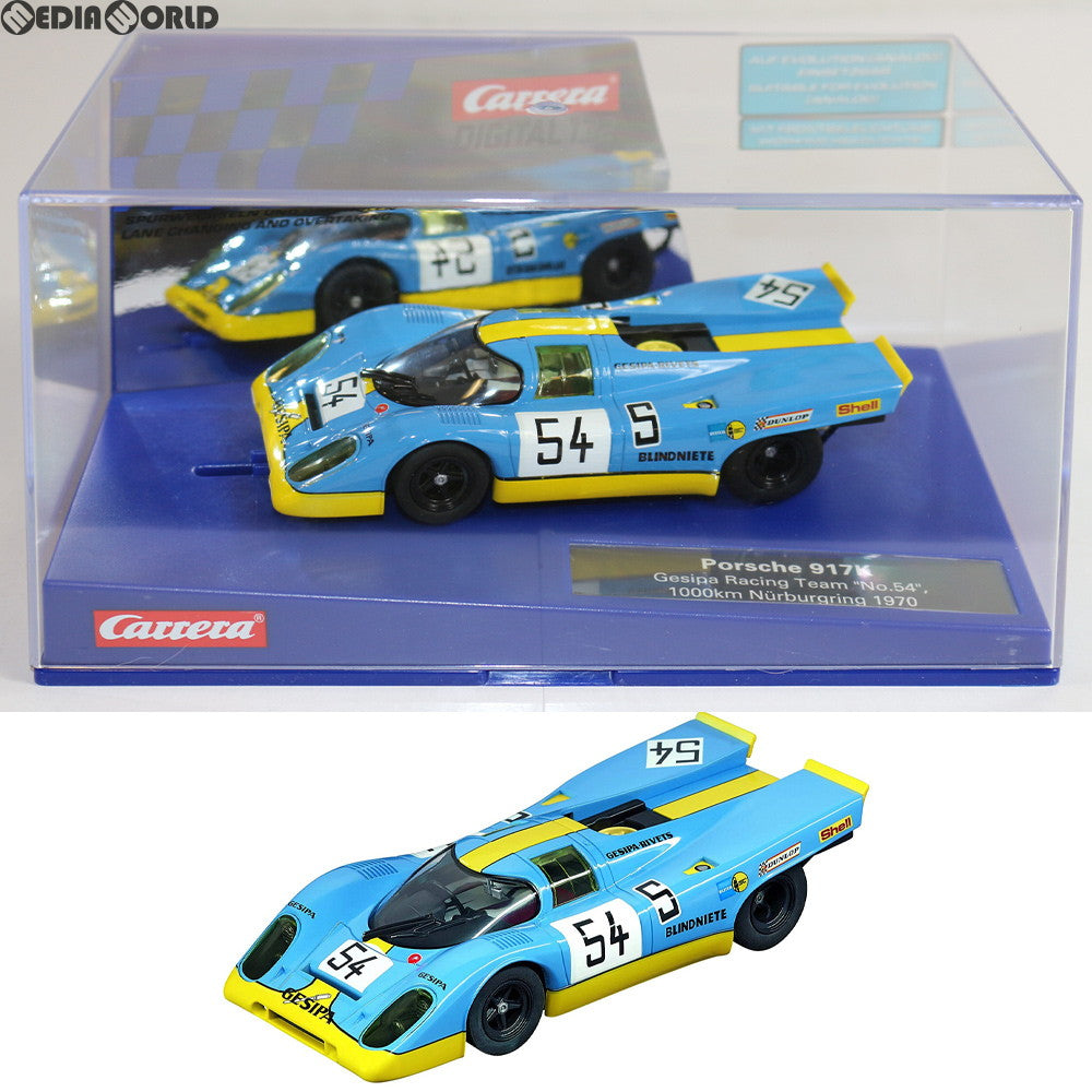 【中古即納】[TOY] カレラ Digital132 1/32 ポルシェ 917K Gesipa Racing Team No.54 1000km ニュルブルクリンク 1970 スロットカー 完成トイ(20030791) 京商(20170731)