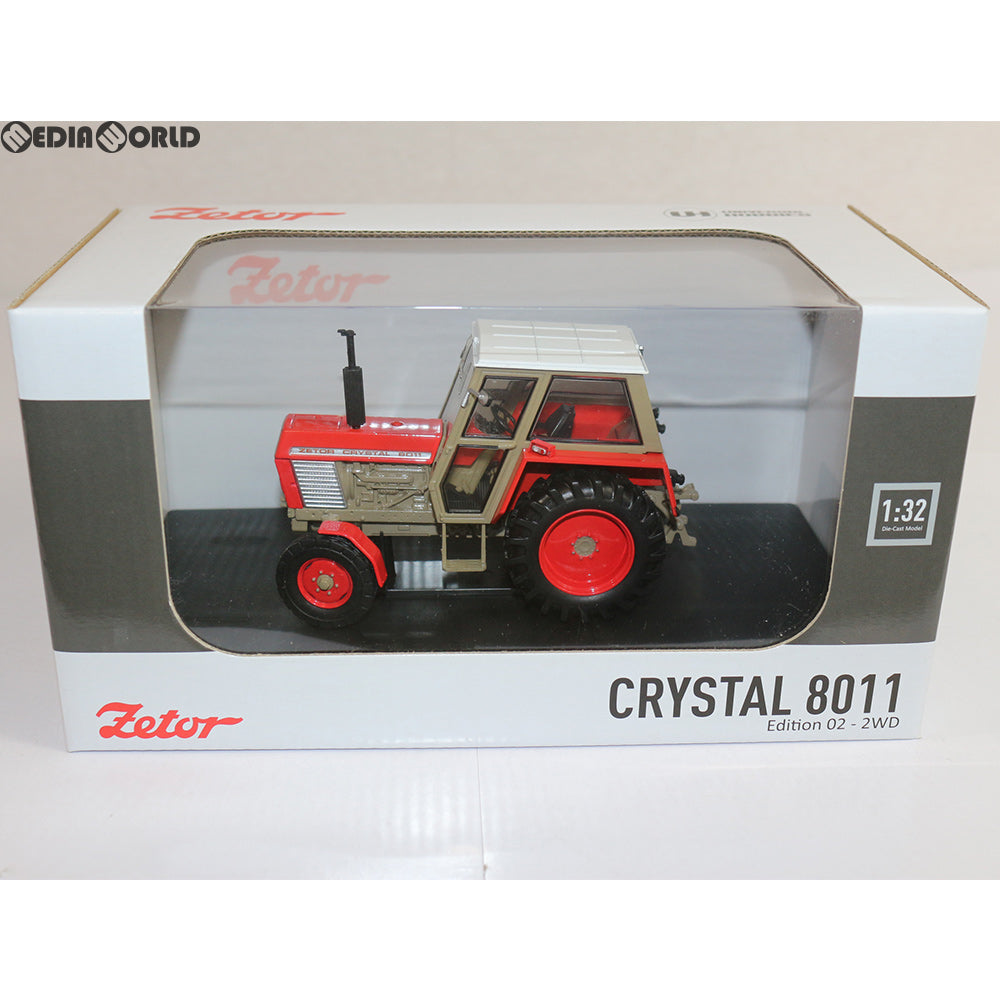 【中古即納】[FIG] 1/32 Zetor(ゼトロ) Crystal 8011 2WD 完成品 ミニカー(E5289) UNIVERSAL HOBBIES(ユニバーサルホビーズ) (20180430)