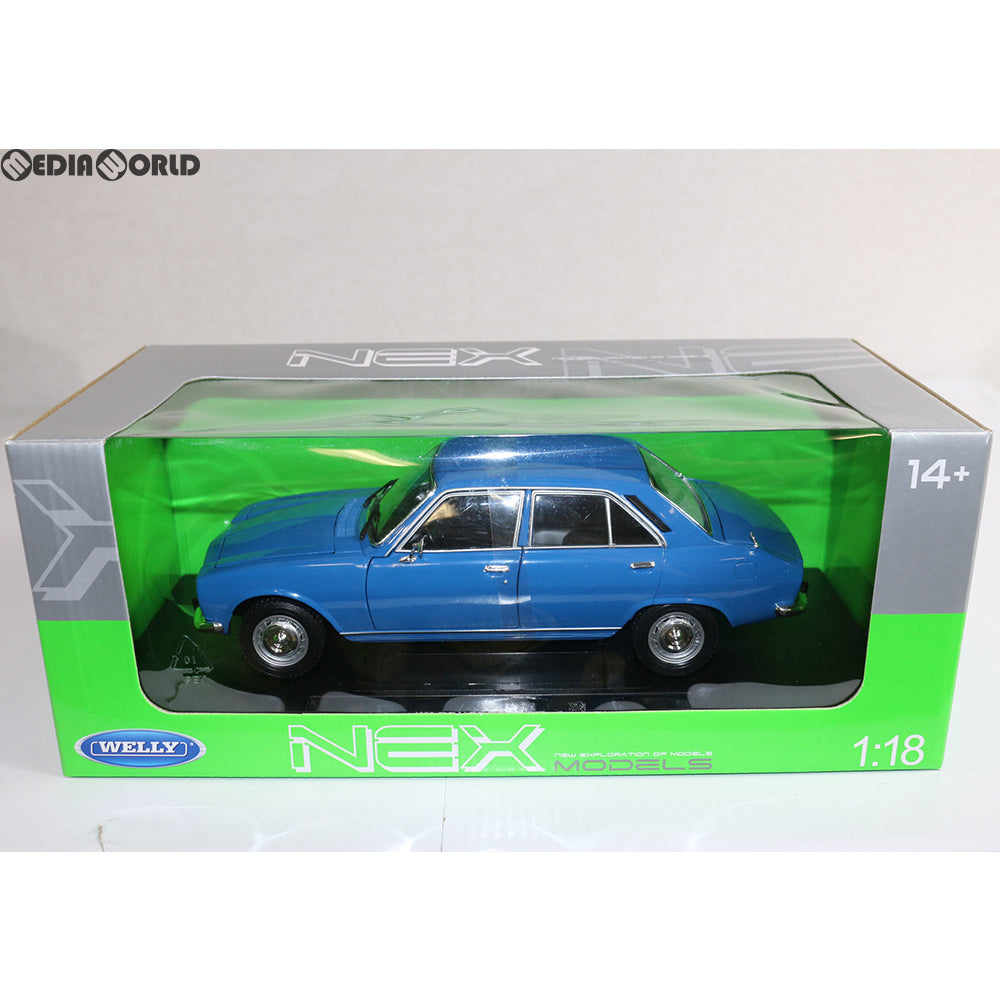 【中古即納】[FIG] 1/18 プジョー 504 1975(ライトブルー) 完成品 ミニカー(WE18001LB) WELLY(ウィリー) (20150801)