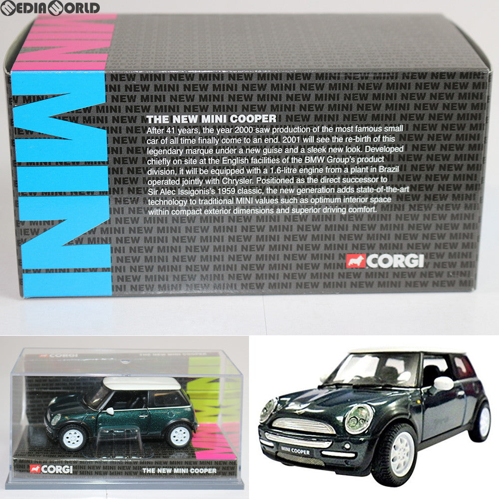 【中古即納】[FIG] 1/36 New Mini Cooper(ニュー ミニクーパー) ブリティッシュレーシンググリーン 完成品 ミニカー(CGCC86506) CORGI(コーギー) (20171029)