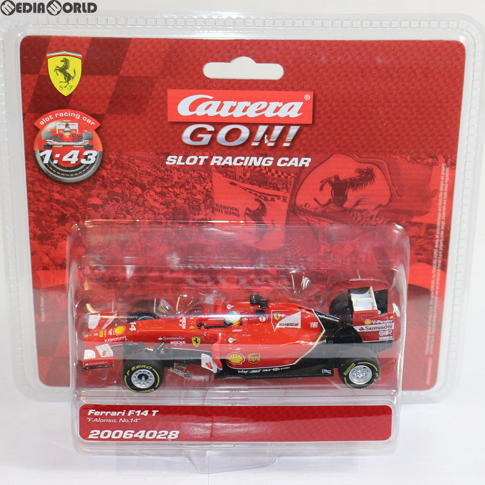 【中古即納】[TOY] Carrera GO!!! 1/43 Ferrari(フェラーリ) F14 T Alonso 14 スロットカー 完成トイ(20064028) 京商(20151231)