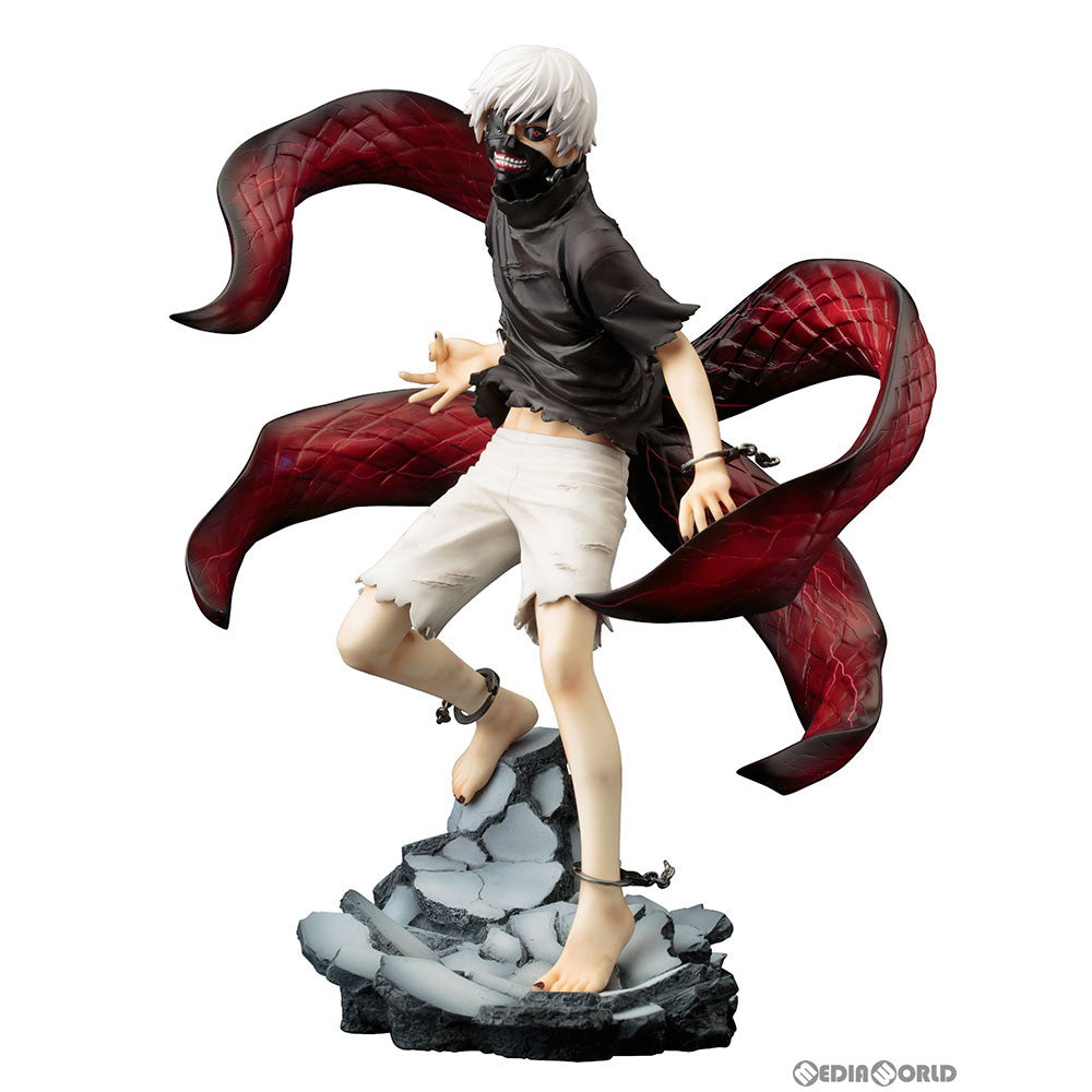 【中古即納】[FIG]コトブキヤショップ限定特典付属 ARTFX J 金木研(かねきけん) AWAKENED ver. 東京喰種トーキョーグール 1/8 完成品 フィギュア(PP598) コトブキヤ(20150920)