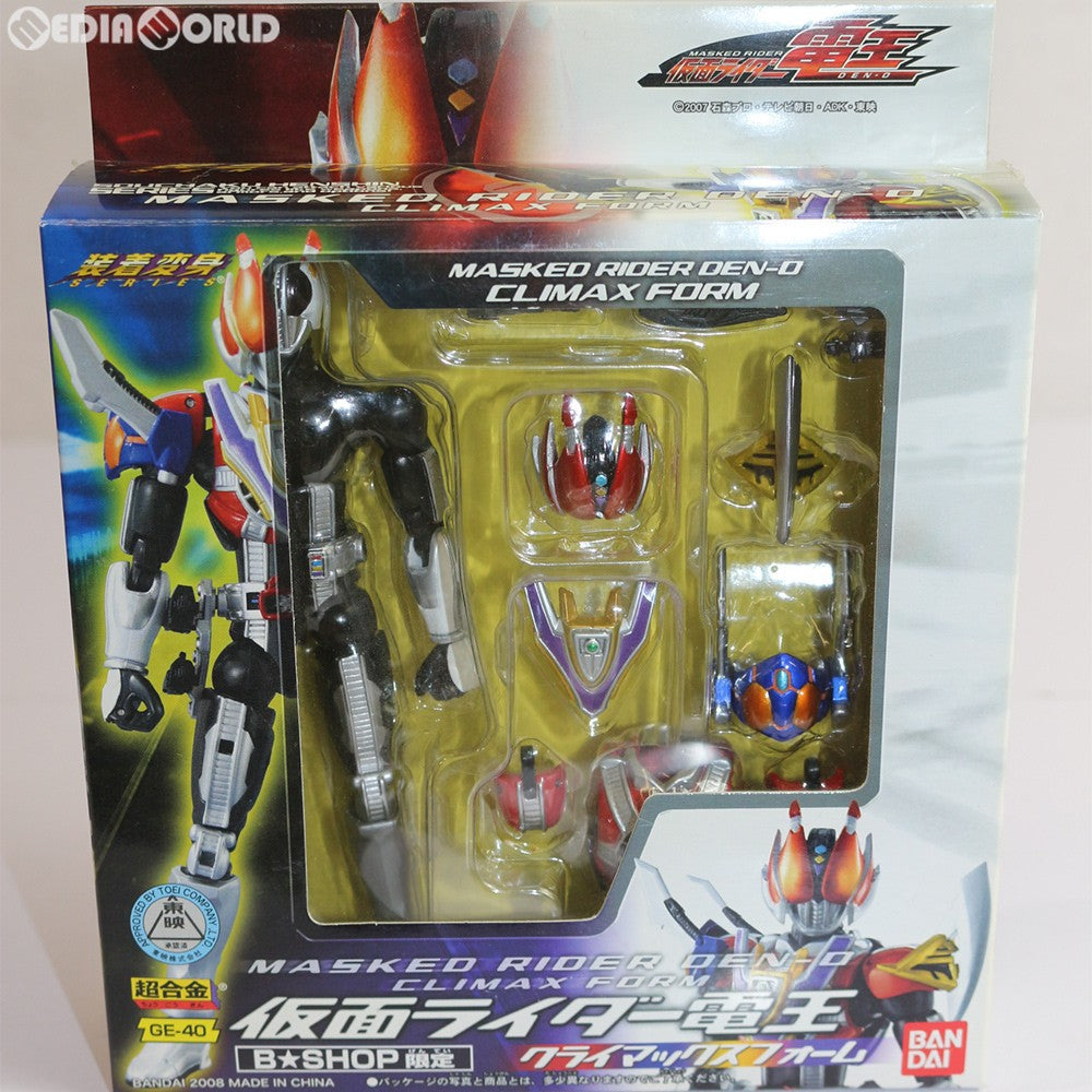 【中古即納】[TOY] B★SHOP限定 超合金 GE-40 装着変身 仮面ライダー電王 クライマックスフォーム 仮面ライダー電王&キバ クライマックス刑事 完成トイ バンダイ(20080930)