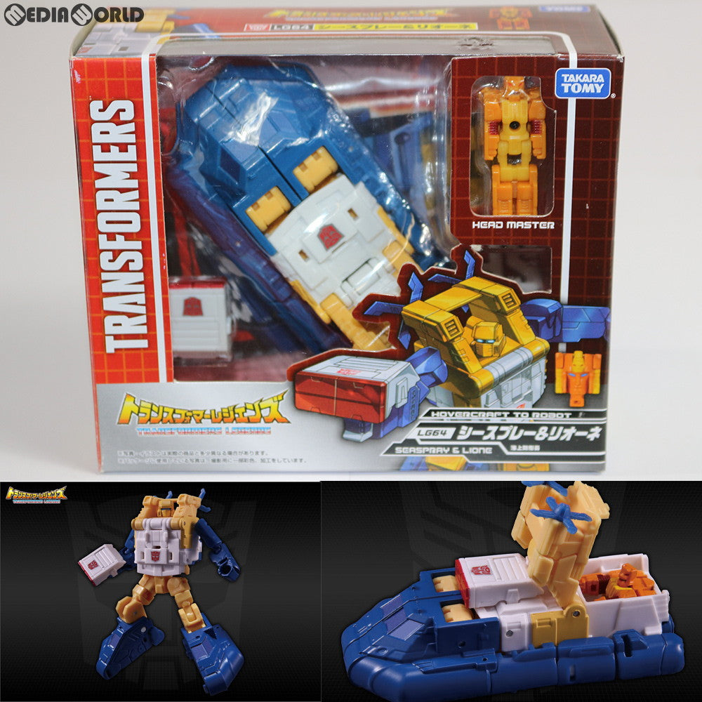 【中古即納】[TOY] トランスフォーマー レジェンズ LG64 シースプレー&リオーネ 完成トイ タカラトミー(20180324)