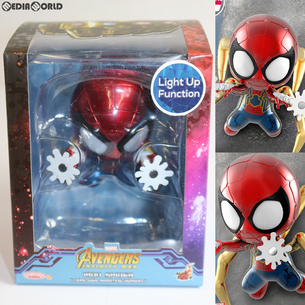 【中古即納】[FIG] コスベイビー サイズS アイアン・スパイダー(ダブル・ウェブ・シューティング版) アベンジャーズ/インフィニティ・ウォー 完成品 フィギュア(COS#501) ホットトイズ(20180930)