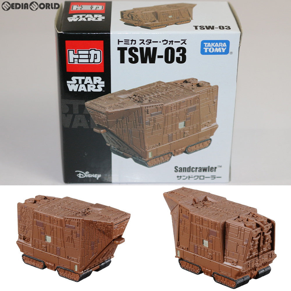 【中古即納】[FIG] トミカ スター・ウォーズ TSW-03 サンドクローラー STAR WARS エピソード4/新たなる希望 完成品 ミニカー タカラトミー(20170422)