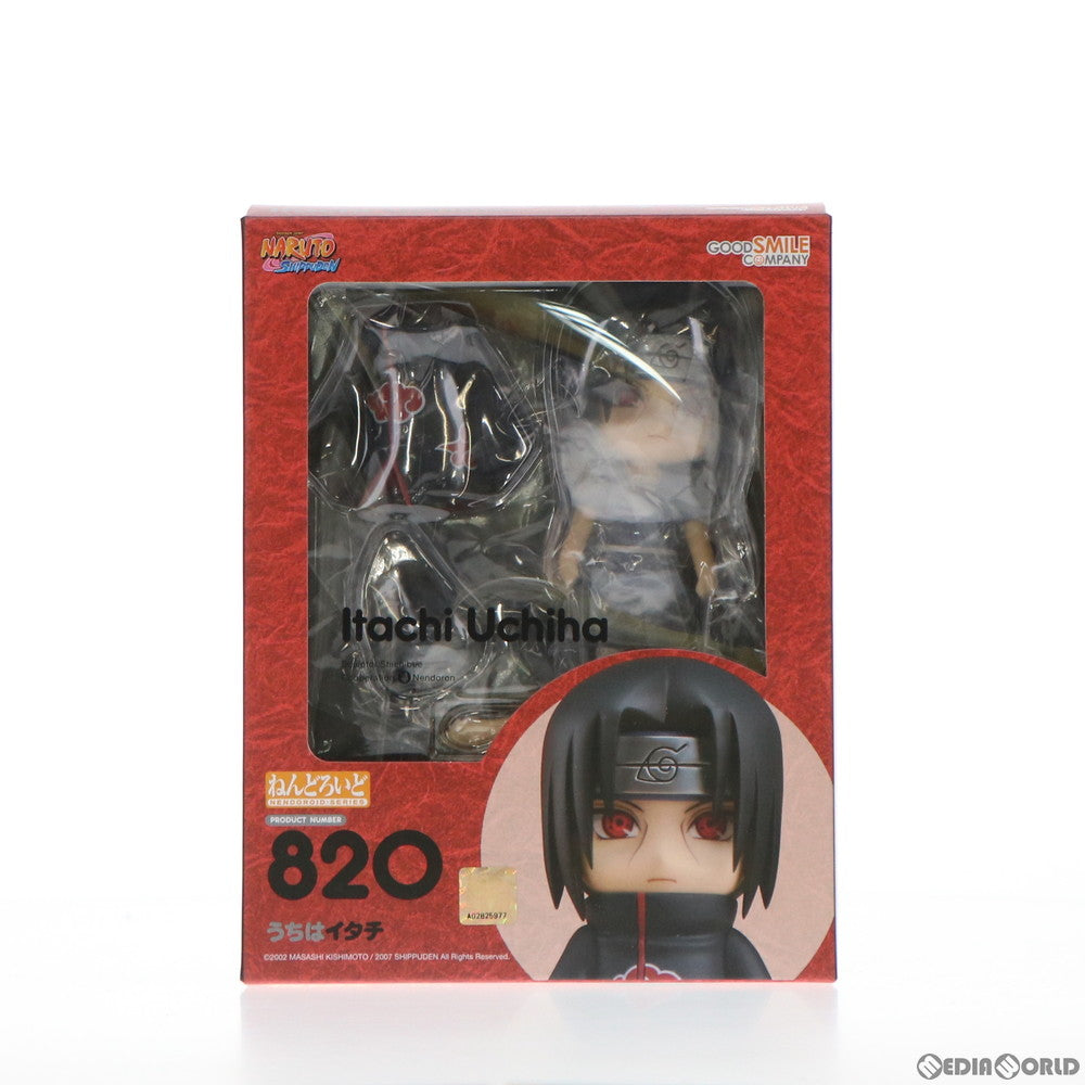 【中古即納】[FIG]海外限定 ねんどろいど 820 うちはイタチ NARUTO-ナルト- 疾風伝 完成品 可動フィギュア グッドスマイルカンパニー(20180331)